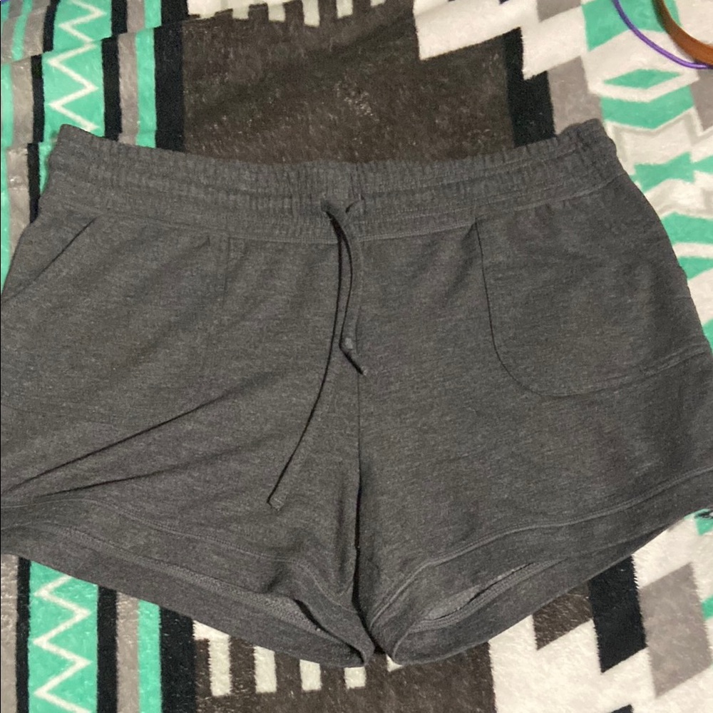 Women's Gray Casual Shorts